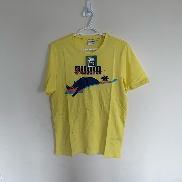 Mens Puma Graphic Tee - Picture 5 of 8